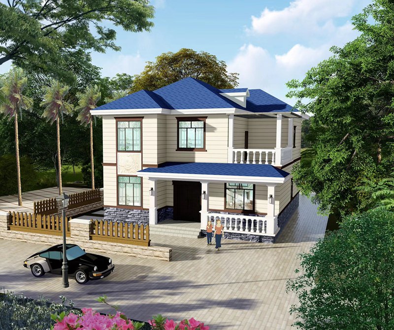 顛覆中國百年建筑形式,輕鋼房屋到底好在哪兒?(圖3) 睿婕輕鋼別墅