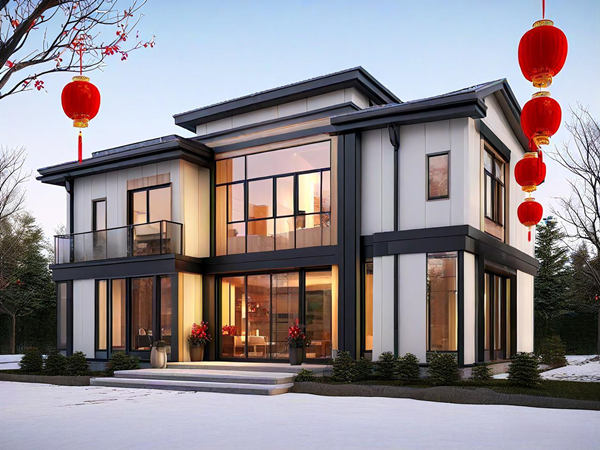 2025年春節(jié)期間睿婕輕鋼別墅公司全面停工,祝大家在新的一年里萬事如意