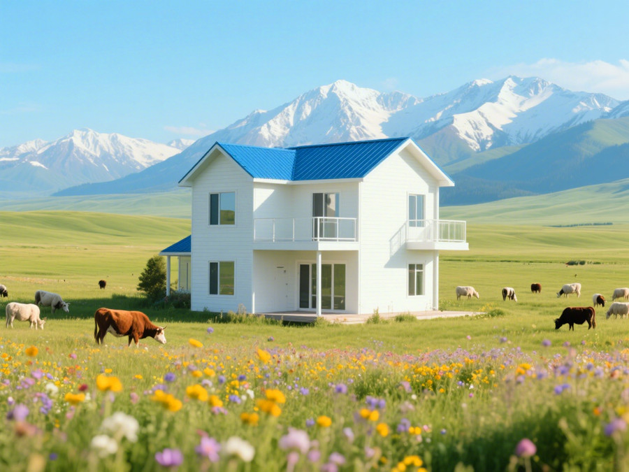 輕鋼別墅適合在新疆建嗎？睿捷輕鋼別墅為您詳細(xì)分析